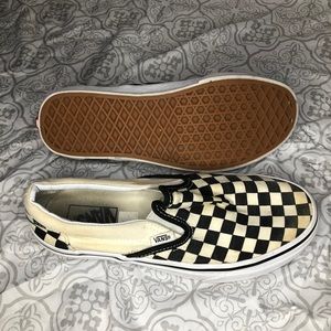 Checkered Vans